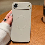 無地リキッドシリコンMagSafe磁気スマホケース、iPhone 17用、iPhone Air用、iPhone 16 Pro Max用