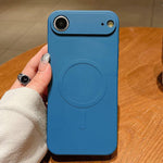 無地リキッドシリコンMagSafe磁気スマホケース、iPhone 17用、iPhone Air用、iPhone 16 Pro Max用