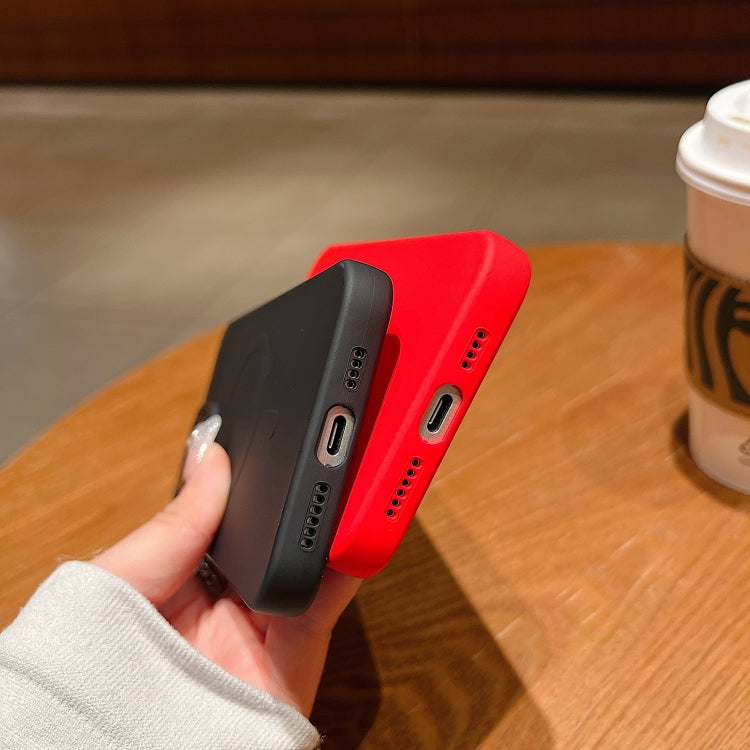 無地リキッドシリコンMagSafe磁気スマホケース、iPhone 17e / 16e用、iPhone 17 Pro Max用、iPhone 17 Pro用