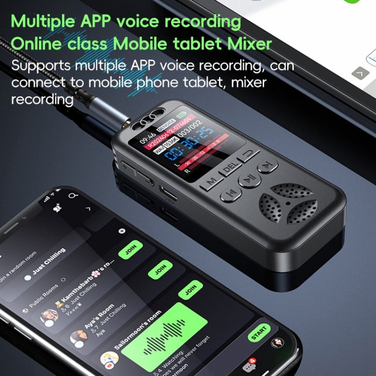 S7 HDカラースクリーン スマートノイズリダクション音声録音機、S7