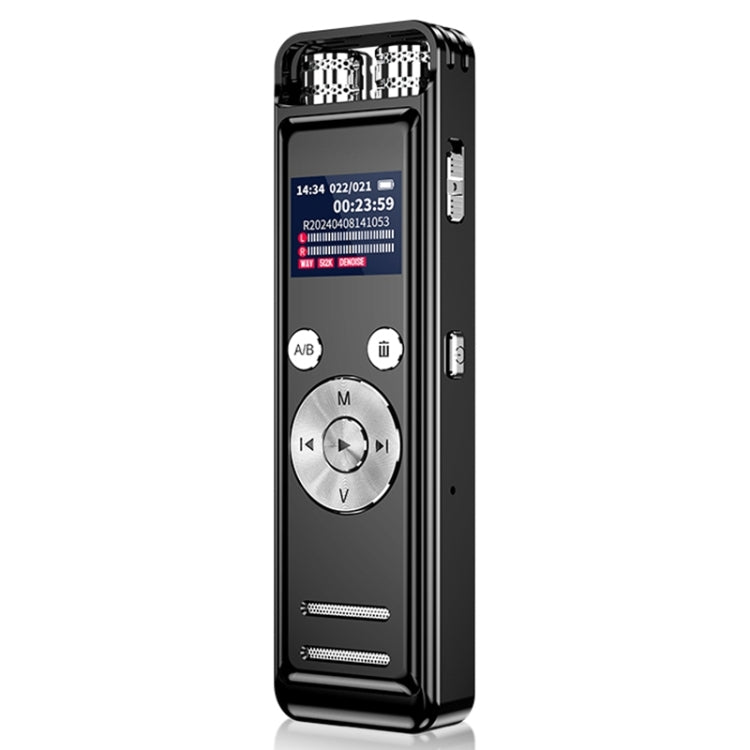 ZD43B 全方向デュアルマイク スマートノイズリダクション ボイスレコーダー、32GB、64GB