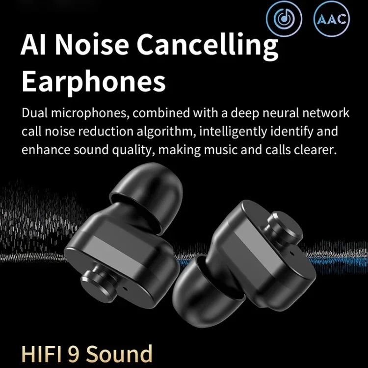 LC19 1.53インチ 2in1 Bluetoothイヤホン IP67防水スマートウォッチ、睡眠モニタリング対応