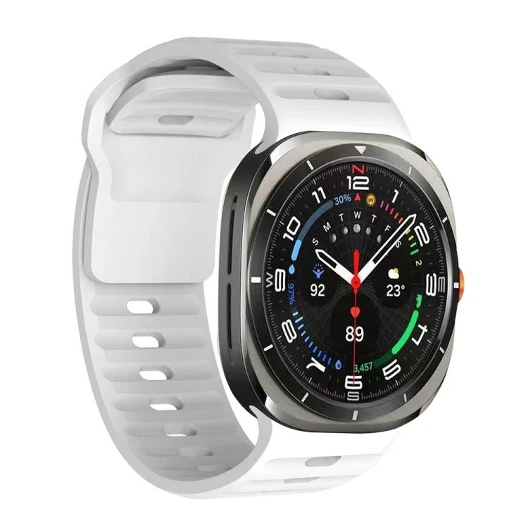 波状テクスチャー シリコンウォッチバンド, Samsung Galaxy Watch Ultra 47mm / Ultra 2025用