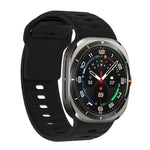 波状テクスチャー シリコンウォッチバンド, Samsung Galaxy Watch Ultra 47mm / Ultra 2025用