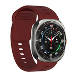 波状テクスチャー シリコンウォッチバンド, Samsung Galaxy Watch Ultra 47mm / Ultra 2025用