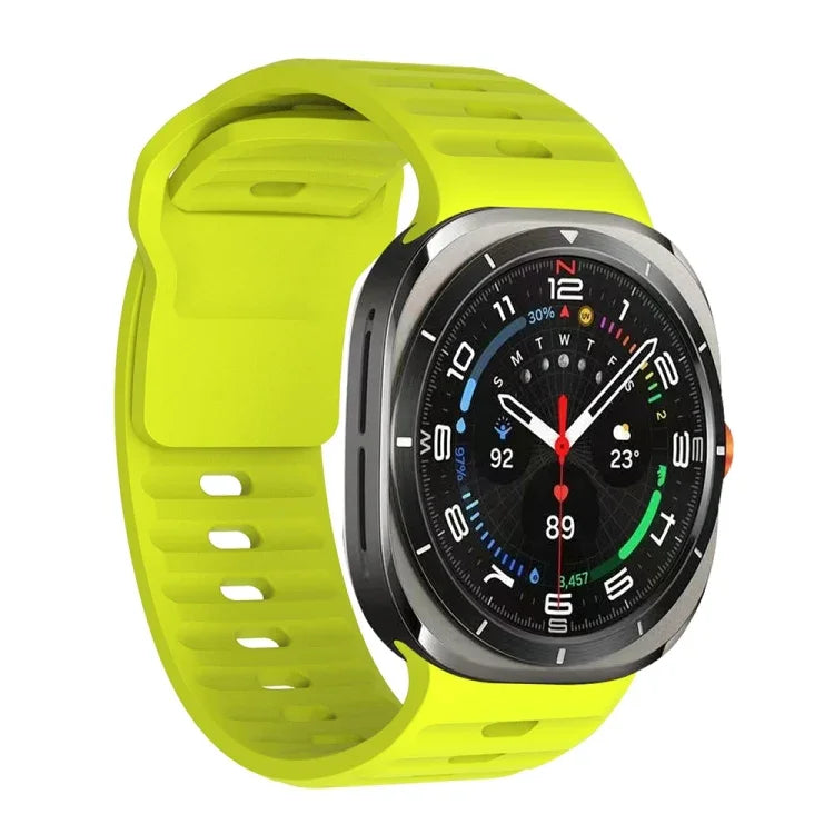 波状テクスチャー シリコンウォッチバンド, Samsung Galaxy Watch Ultra 47mm / Ultra 2025用