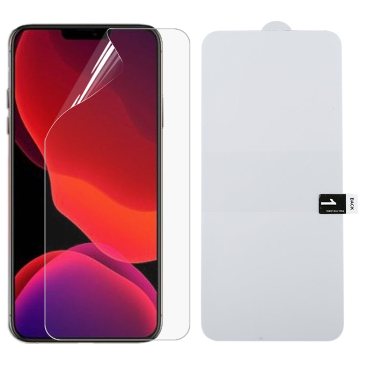 フルスクリーンプロテクター 耐爆ハイドロゲルフィルム、iPhone 12 mini用、iPhone 12 / 12 Pro用、iPhone 12 Pro Max用、Samsung Galaxy A11用、Samsung Galaxy M21 / M21 2021用、Samsung Galaxy M31用、Samsung Galaxy A41用、Samsung Galaxy Note20用