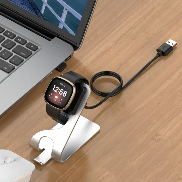回転式 スマートウォッチ急速充電器 メタルドック チャージャーホルダー, Google Pixel Watch 3 41 / 45mm用