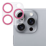 グリッターリング強化ガラスカメラレンズフィルム、iPhone 17用、iPhone 16 Pro / 16 Pro Max用、iPhone 16 / 16 Plus用