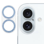 グリッターリング強化ガラスカメラレンズフィルム、iPhone 17用、iPhone 16 Pro / 16 Pro Max用、iPhone 16 / 16 Plus用