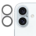グリッターリング強化ガラスカメラレンズフィルム、iPhone 17用、iPhone 16 Pro / 16 Pro Max用、iPhone 16 / 16 Plus用