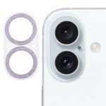 グリッターリング強化ガラスカメラレンズフィルム、iPhone 17用、iPhone 16 Pro / 16 Pro Max用、iPhone 16 / 16 Plus用