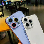 グリッターリング強化ガラスカメラレンズフィルム、iPhone 17用、iPhone 16 Pro / 16 Pro Max用、iPhone 16 / 16 Plus用