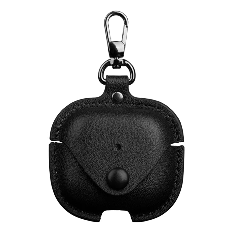 ビジネスレザーイヤホン保護ケース（フック付き）、AirPods Pro 3用、AirPods 4用