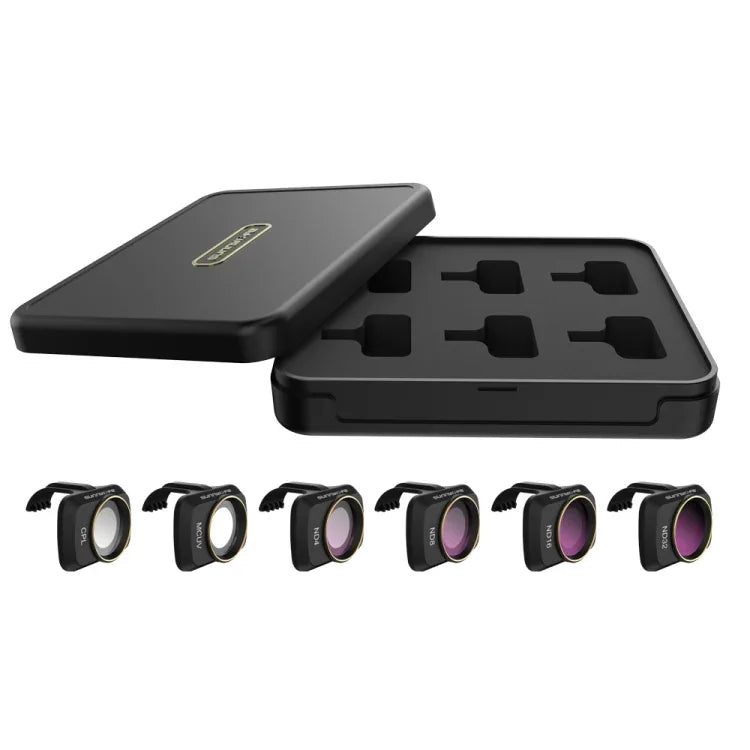 DJI Mavic mini用Sunnylife MM-FI9258 6-in-1ドローンMCUV+CPL+ND4+ND8+ND16+ND32レンズフィルター, MCUV+CPL+ND4+ND8+ND16+ND32