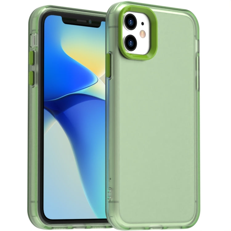 キャンディPCハイブリッドTPU耐衝撃スマホケース、iPhone 11 Pro用