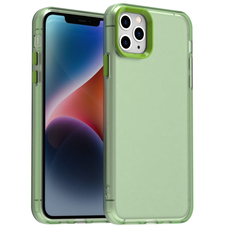 キャンディPCハイブリッドTPU耐衝撃スマホケース、iPhone 11 Pro用
