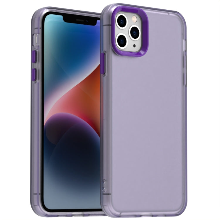 キャンディPCハイブリッドTPU耐衝撃スマホケース、iPhone 11 Pro用