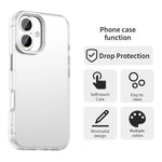 キャンディPCハイブリッドTPU耐衝撃スマホケース、iPhone 17 Pro Max用、iPhone 17 Pro用、iPhone 17用、iPhone Air用、iPhone 16 Pro Max用、iPhone 16 Pro用