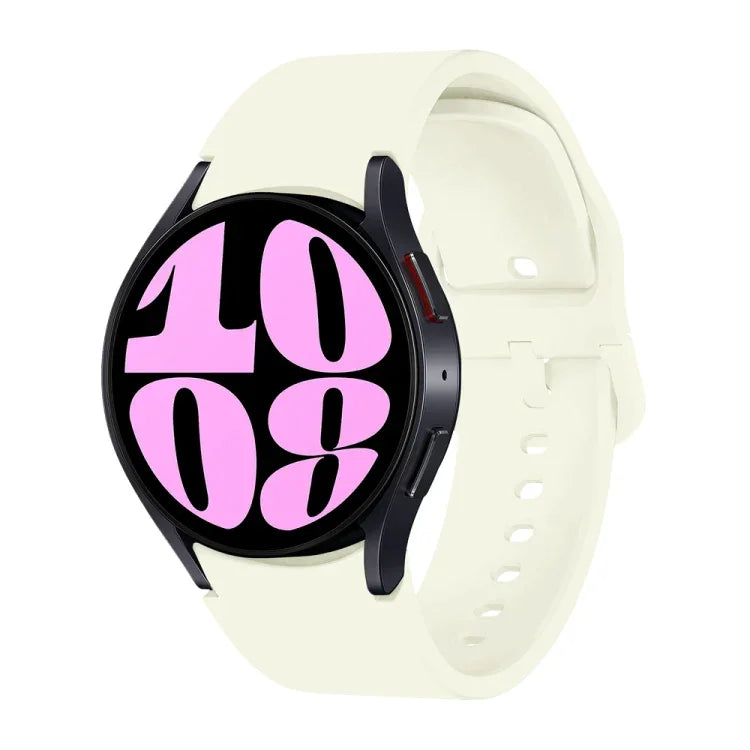 ボタンスタイル クイックリリース シリコンウォッチバンド, Samsung Galaxy Watch 7 / 6用