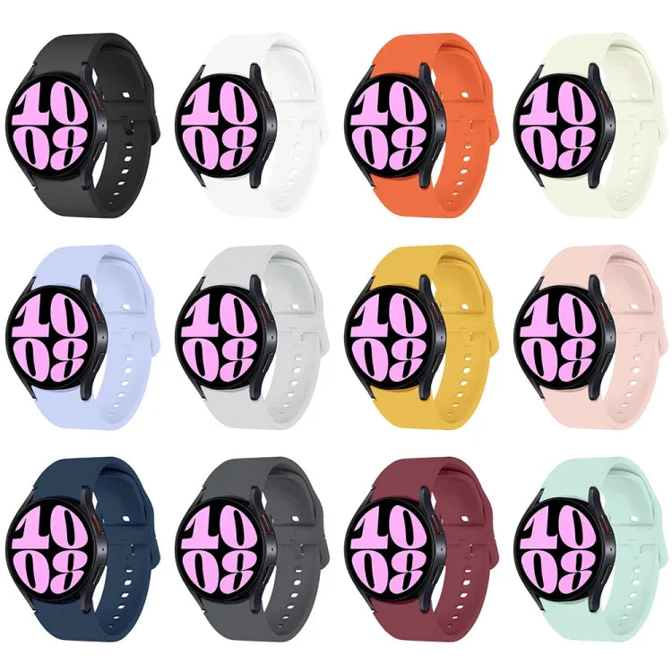 ボタンスタイル クイックリリース シリコンウォッチバンド, Samsung Galaxy Watch 7 / 6用