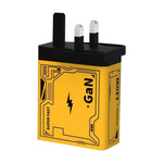 HX111 120W USB、Type-C GaN 超高速充電器、USプラグ、EUプラグ、UKプラグ