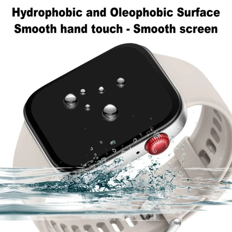 IMAK プレキシグラス HD ウォッチ保護フィルム、Apple Watch Series 10 / 11 46mm 用、Apple Watch Series 10 / 11 42mm 用、Apple Watch Ultra 2 / 3 49mm 用