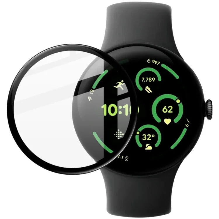 imak プレキシグラス HDウォッチ保護フィルム、Google Pixel Watch 4 45mm用、Google Pixel Watch 4 41mm用、Google Pixel Watch 3 45mm用、Google Pixel Watch 3 41mm用