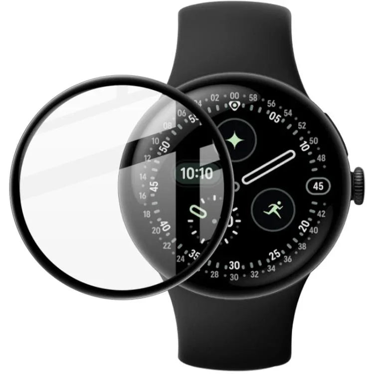 imak プレキシグラス HDウォッチ保護フィルム、Google Pixel Watch 4 45mm用、Google Pixel Watch 4 41mm用、Google Pixel Watch 3 45mm用、Google Pixel Watch 3 41mm用