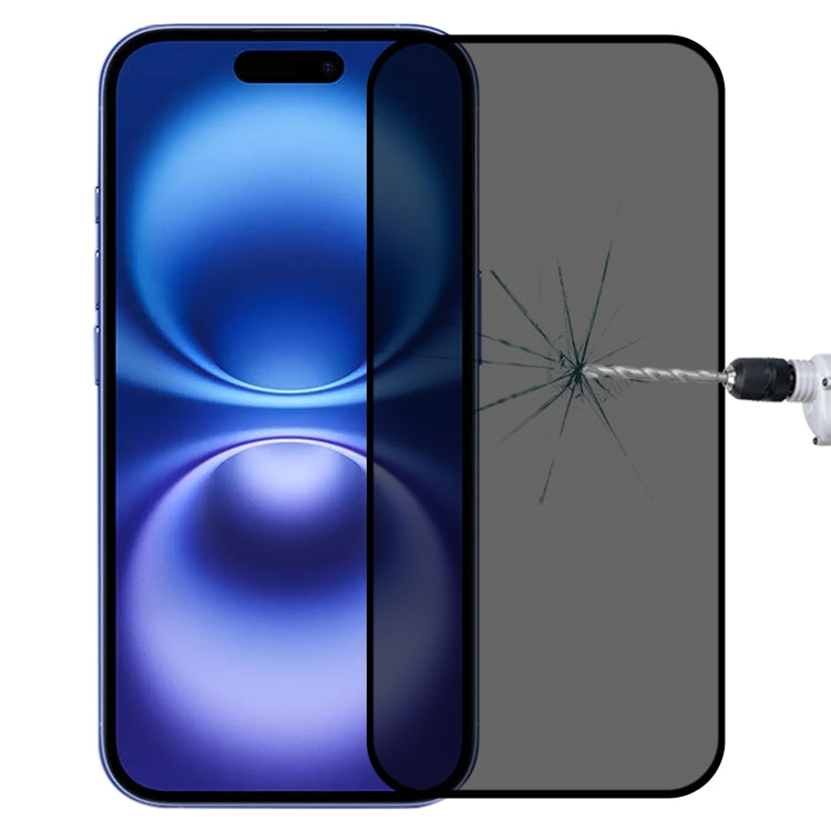 全面カバー 反スパイ シルクスクリーン 強化ガラスフィルム、iPhone 17 Pro Max 用、iPhone 17 Pro 用、iPhone 17 用、iPhone Air 用、iPhone 16 Pro Max 用、iPhone 16 Pro 用、iPhone 16 Plus 用、iPhone 16 用