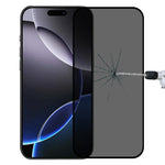 全面カバー 反スパイ シルクスクリーン 強化ガラスフィルム、iPhone 17 Pro Max 用、iPhone 17 Pro 用、iPhone 17 用、iPhone Air 用、iPhone 16 Pro Max 用、iPhone 16 Pro 用、iPhone 16 Plus 用、iPhone 16 用