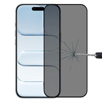 全面カバー 反スパイ シルクスクリーン 強化ガラスフィルム、iPhone 17 Pro Max 用、iPhone 17 Pro 用、iPhone 17 用、iPhone Air 用、iPhone 16 Pro Max 用、iPhone 16 Pro 用、iPhone 16 Plus 用、iPhone 16 用