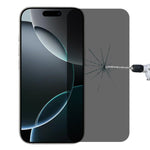 高透明フルカバー防スパイ強化ガラスフィルム、iPhone 17 Pro Max用、iPhone 17 Pro用、iPhone 17用、iPhone Air用、iPhone 16 Pro Max用、iPhone 16 Pro用、iPhone 16 Plus用、iPhone 16用