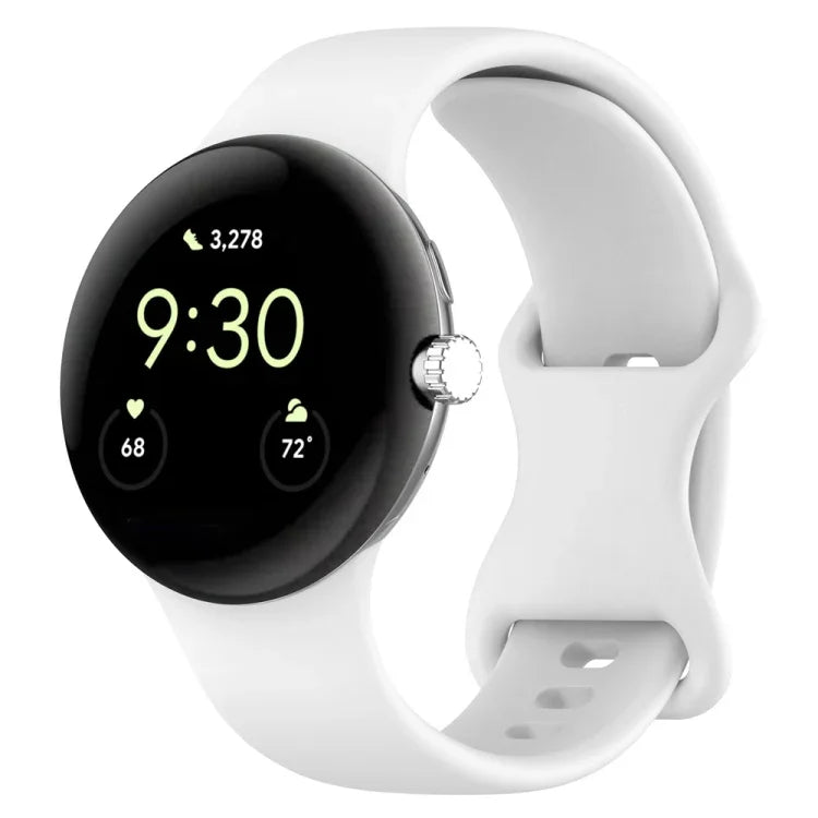 公式シリコンウォッチバンド、Google Pixel Watch 4 / Watch 3 45mm用、Google Pixel Watch 4 / 3 / 2 / 1 41mm用