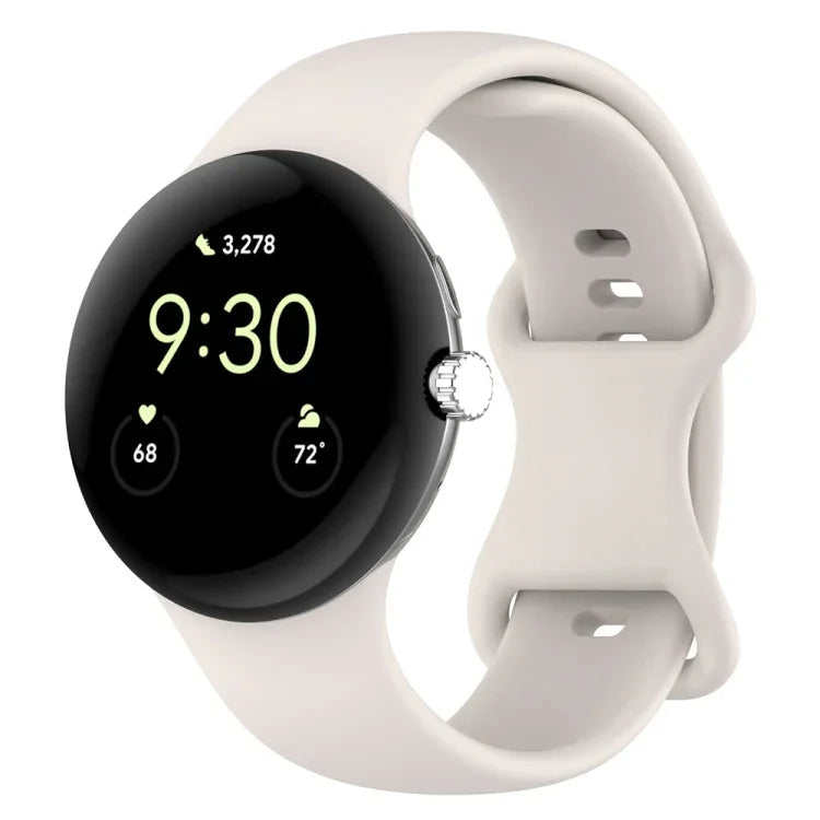 公式シリコンウォッチバンド、Google Pixel Watch 4 / Watch 3 45mm用、Google Pixel Watch 4 / 3 / 2 / 1 41mm用