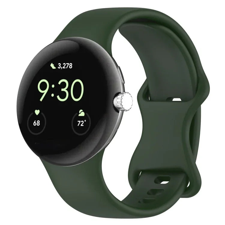 公式シリコンウォッチバンド、Google Pixel Watch 4 / Watch 3 45mm用、Google Pixel Watch 4 / 3 / 2 / 1 41mm用