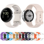 公式シリコンウォッチバンド、Google Pixel Watch 4 / Watch 3 45mm用、Google Pixel Watch 4 / 3 / 2 / 1 41mm用
