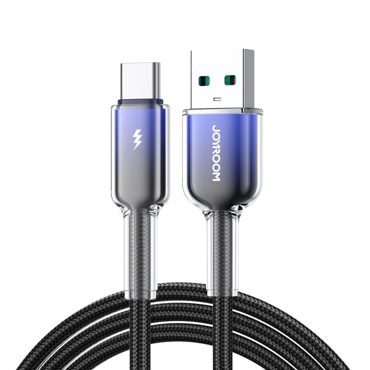 JOYROOM S-A42 クリスタルクリアシリーズ高速充電データケーブル、長さ：1.2m、Type-C to Type-Cケーブル、Type-C to 8ピンケーブル、USB to Type-Cケーブル、USB to 8ピンケーブル
