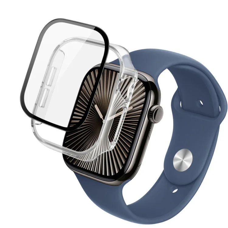 imak 一体型ウォッチケースとフィルム、Apple Watch Series 10/11 46mm 用、Apple Watch Series 10/11 42mm 用