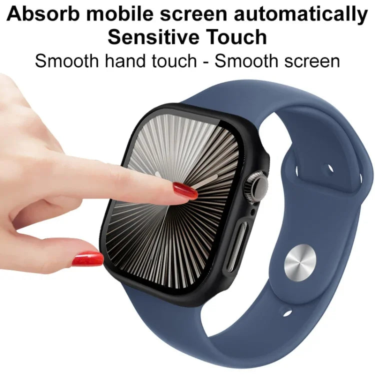 imak 一体型ウォッチケースとフィルム、Apple Watch Series 10/11 46mm 用、Apple Watch Series 10/11 42mm 用
