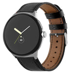 ラウンドテール 本革ウォッチバンド、Google Pixel Watch 4 / Watch 3 45mm用
