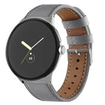 ラウンドテール 本革ウォッチバンド、Google Pixel Watch 4 / Watch 3 45mm用