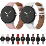 ラウンドテール 本革ウォッチバンド、Google Pixel Watch 4 / Watch 3 45mm用