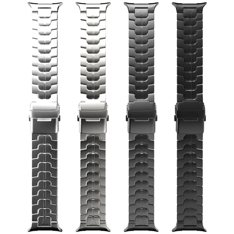 安全バックル純チタン時計バンド、Samsung Galaxy Watch Ultra / Ultra 2025用、Samsung Galaxy Watch8 / Watch8 Classic用