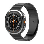 一粒ビーズ平バックル純チタン時計バンド、Samsung Galaxy Watch Ultra / Ultra 2025用、Samsung Galaxy Watch8 / Watch8 Classic用