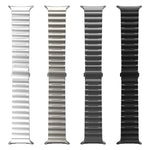 一粒ビーズ平バックル純チタン時計バンド、Samsung Galaxy Watch Ultra / Ultra 2025用、Samsung Galaxy Watch8 / Watch8 Classic用