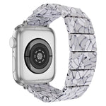 ストレッチロープスクエアレジンウォッチバンド、Apple Watch 46mm / 49mm / 45mm / 44mm 用、Apple Watch 42mm / 41mm / 40mm / 38mm 用
