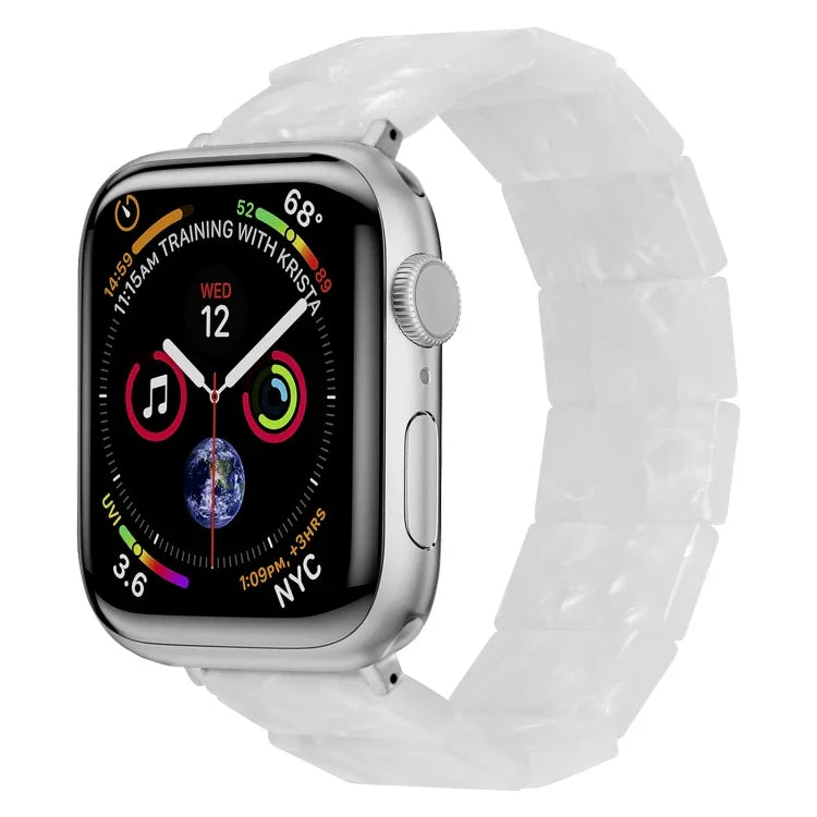 ストレッチロープスクエアレジンウォッチバンド、Apple Watch 46mm / 49mm / 45mm / 44mm 用、Apple Watch 42mm / 41mm / 40mm / 38mm 用