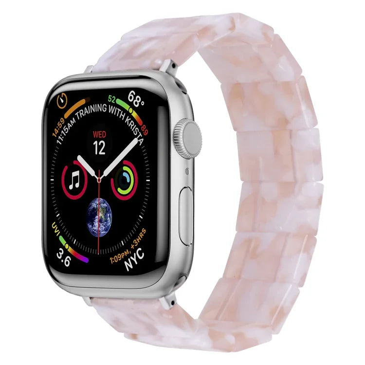 ストレッチロープスクエアレジンウォッチバンド、Apple Watch 46mm / 49mm / 45mm / 44mm 用、Apple Watch 42mm / 41mm / 40mm / 38mm 用