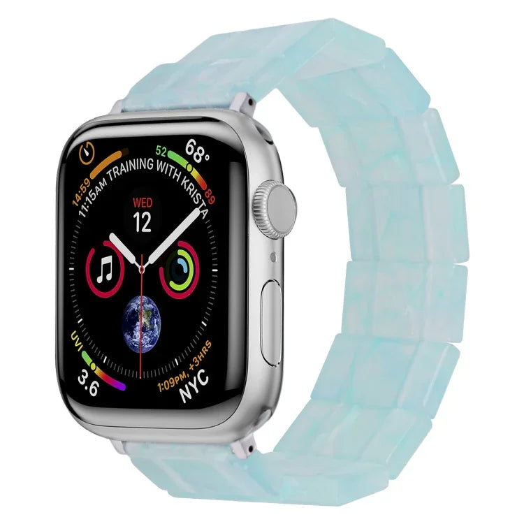 ストレッチロープスクエアレジンウォッチバンド、Apple Watch 46mm / 49mm / 45mm / 44mm 用、Apple Watch 42mm / 41mm / 40mm / 38mm 用